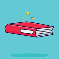 Red Book Cartoon vector