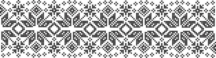 Cut Out or Embroidery pattern abstarct most used oin fabric in vector