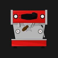 1 group espresso machine vector