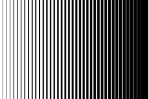 Vertical speed line halftone gradient line pattern background. vector