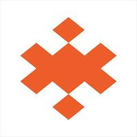 Tiler logo. Tile symbol and emblem. Logotype. Logomark. Graphic design and template. vector