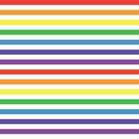 Rainbow horizontal lines seamless pattern, rainbow repeating background, colorful stripes. Vector Art Illustration