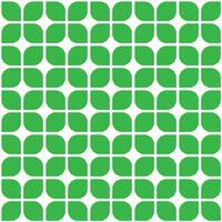Green leaf geometric seamless pattern, Abstract vector texture. Leaves background.