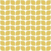 Oat or wheat pattern vector geometric pattern.