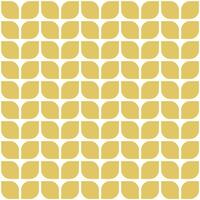 Oat or wheat pattern vector geometric pattern.