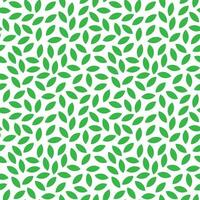 Green leaf geometric seamless pattern, abstract vector texture. Leaf backdrop for go green events and natural style products etc