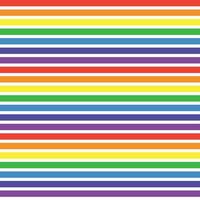 Rainbow horizontal lines seamless pattern, rainbow repeating background, colorful stripes. Vector Art Illustration