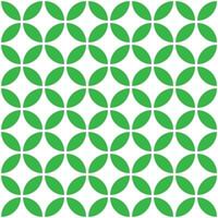 Green leaf geometric seamless pattern, Abstract vector texture. leave background.