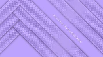 Abstract purple line style background design vector