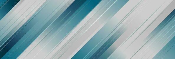 Blue and grey stripes abstract geometric background vector