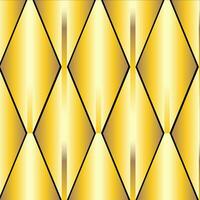 a gold and black background with diamond shapes vector