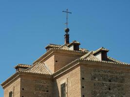 la ciudad vieja de toledo en españa foto