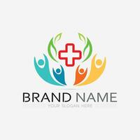 Health People Logo Vector illustration Design Template