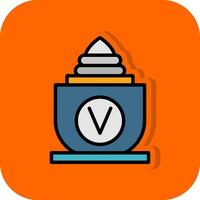 Vase Vector Icon Design