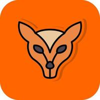Arctic fox Vector Icon Design