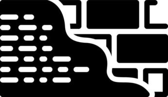 solid icon for construct vector