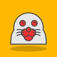 Seal Vector Icon Design