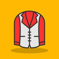 traje vector icono diseño