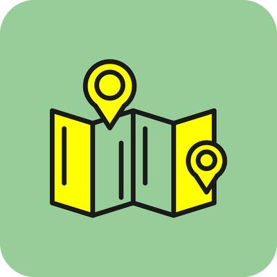 Maps Vector Icon Design