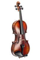 Violin isolated on transparent background, created with generative AI png