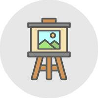 Canvas Vector Icon Design