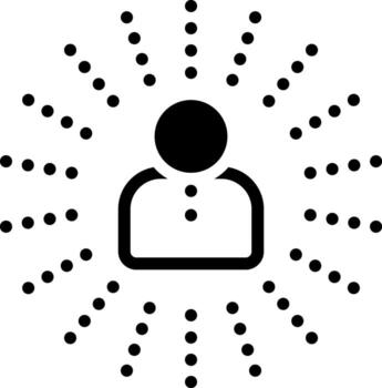 solid icon for vector