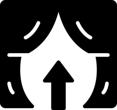 solid icon for entry vector