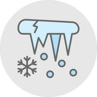 Icicle Vector Icon Design