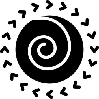 solid icon for spin vector