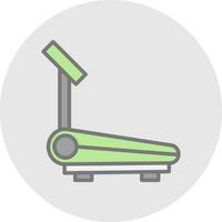 Treadmill Vector Icon Design