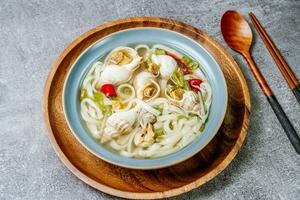 golbaengi Espiga, coreano estilo mar caracol sopa comida cocinagolbaengi Espiga, coreano estilo mar caracol sopa comida cocina foto