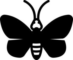 color icono para mariposa vector