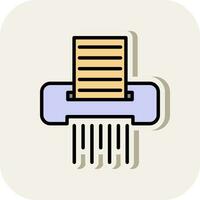 Shredder Vector Icon Design