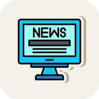 News Vector Icon Design