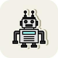 Robot Vector Icon Design