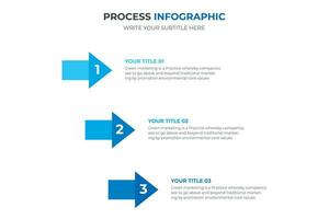 cronograma infografía para utilizando en flujo de trabajo o proceso presentación. 3 paso proceso vector