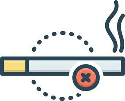 color icon for consequence vector