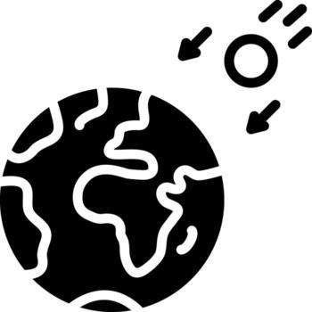 solid icon for intense vector