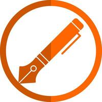 Ink Pen Vector Icon Design