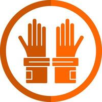 Gloves Vector Icon Design