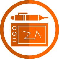 Graphic Tablet Vector Icon Design