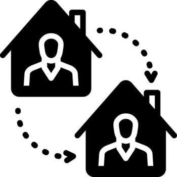 solid icon for shift vector