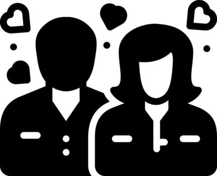 solid icon for forever vector