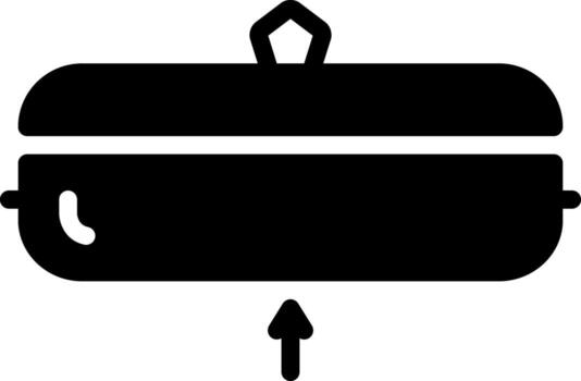 solid icon for lower vector