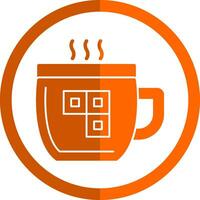 Hot cocoa Vector Icon Design