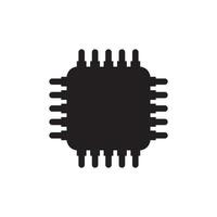 cpu icon vector