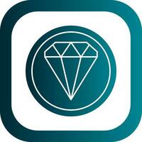 Diamond Vector Icon Design