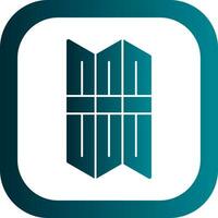 Folding Screen Vector Icon Design
