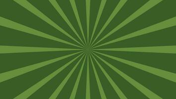 abstract sunburst green pattern background for modern graphic design element. shining ray cartoon with colorful for website banner wallpaper and poster card decoration vector