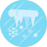 Icicle Vector Icon Design